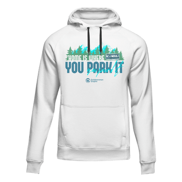Home Parking Adult Fleece Hooded Sweatshirt